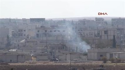 Kobani'de IŞİD Saldırısı Sürüyor