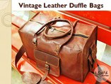 Leather Duffle Bag