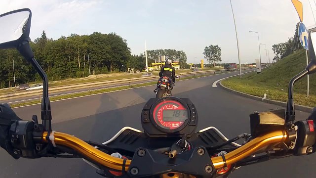 Kawasaki Z1000 vs Honda CBR 600RR - Araba Tutkum