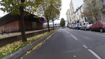Traversée de Saint-Denis en vélo de la Plaine-Saint-Denis à l'amicale des Bretons de Saint-Denis