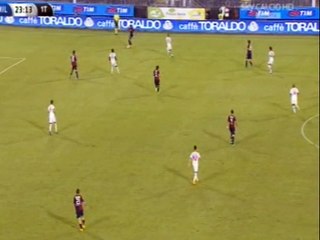 Azione gol di Ibarbo Cagliari Milan 1-1