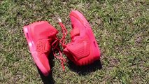 cheap Nike Air Kanye West Yeezy 2 _Red October
