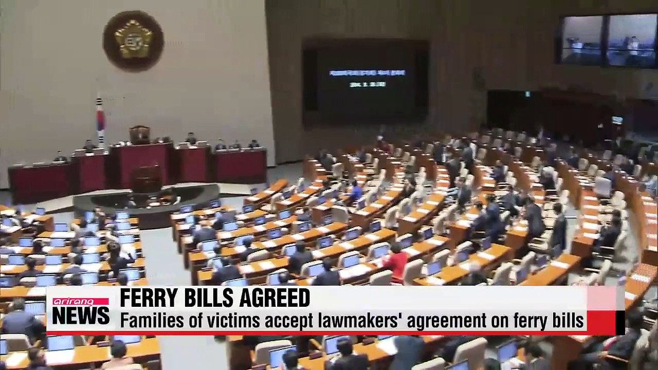 200 days since ferry disaster families accept lawmakers' agreement