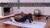 How to Strengthen the Abdomen and Legs with a Ball _ Exercise and Fitness Tips