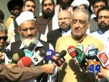 Talal Bugti is a patriot: Sirajul Haq-Geo Reports-01 Nov 2014