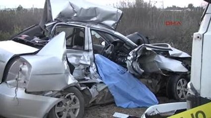 Antalya Kazada Ölen Baba ile Kızı Yan Yana Toprağa Verildi