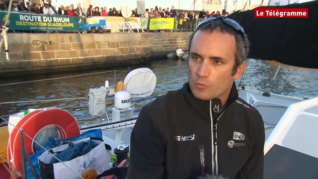 Route du Rhum - Destination Guadeloupe. Fabrice Amédéo - SNCF Géodis - Newrest