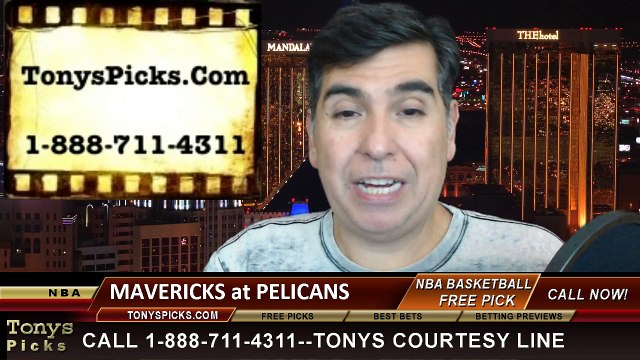 New Orleans Pelicans vs. Dallas Mavericks Free Pick Prediction NBA Pro Basketball Point Spread Odds Preview 11-1-2014