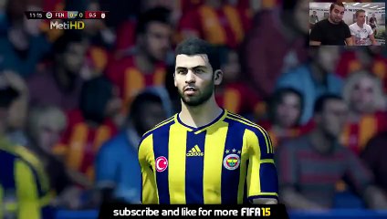 Fifa 15 _ Fenerbahce - Galatasaray FULL GAMEPLAY [1080p] _ Istanbul Derby _ MetiHD