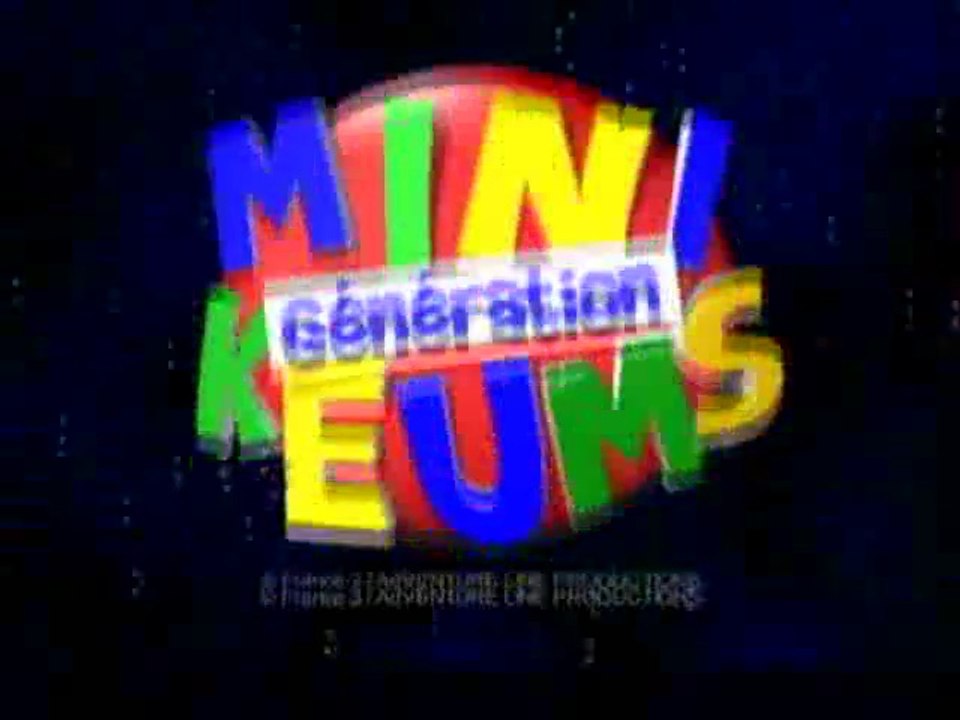 Génération Minikeums (France 3) - émission n°1 sur 6