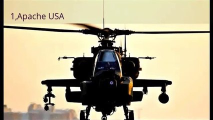 TOP FIVE ATTACK HELICOPTERS RANKED ON FACTS