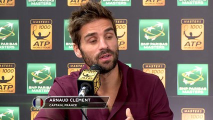 Coupe Davis - Clément : "C'est dur pour Llodra"
