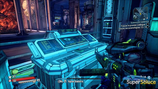 Borderlands The Pre-Sequel - Recherche et Développement - Récupération des données