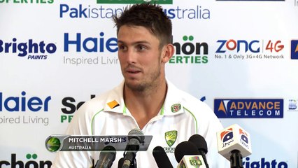Marsh impresses but Australia face 'huge challenge'