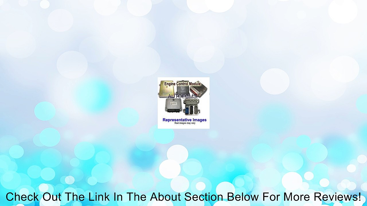 39102-23172 HYUNDAI ELANTRA computer module ECM ECU Review