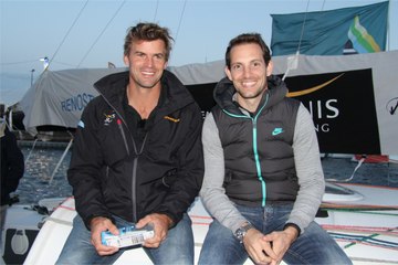 Route du Rhum : Renaud Lavillenie encourage Jean Galfione
