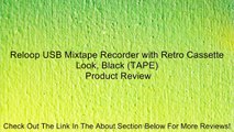 Reloop USB Mixtape Recorder with Retro Cassette Look, Black (TAPE) Review