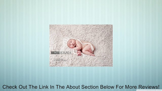 LARgE Ivory Short Faux Fur Newborn Photo Props, Lullaby Lamb, Photography Props Baby Blanket - Faux Fur, Baby Props, Fur, Basket Stuffer Review