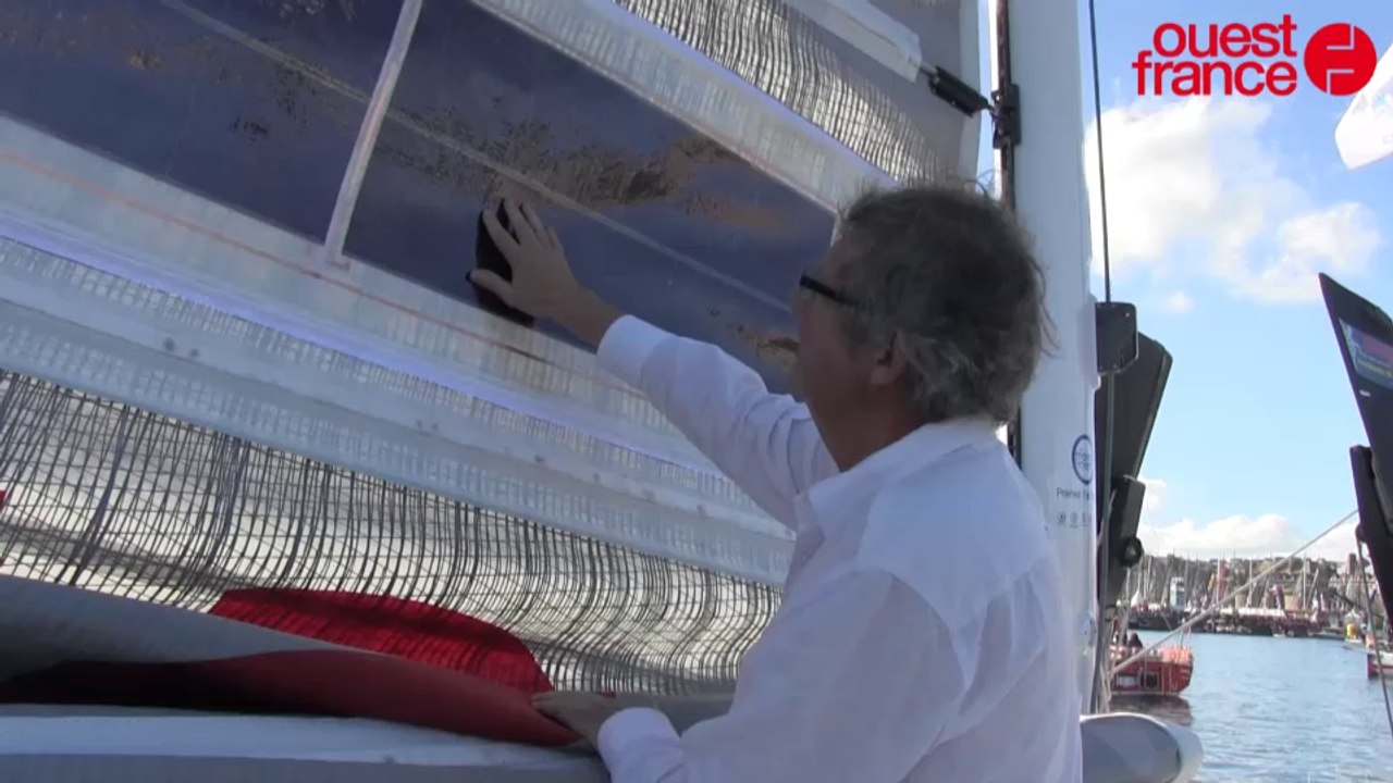 Route du Rhum : la voile photovoltaïque, prototype révolutionnaire