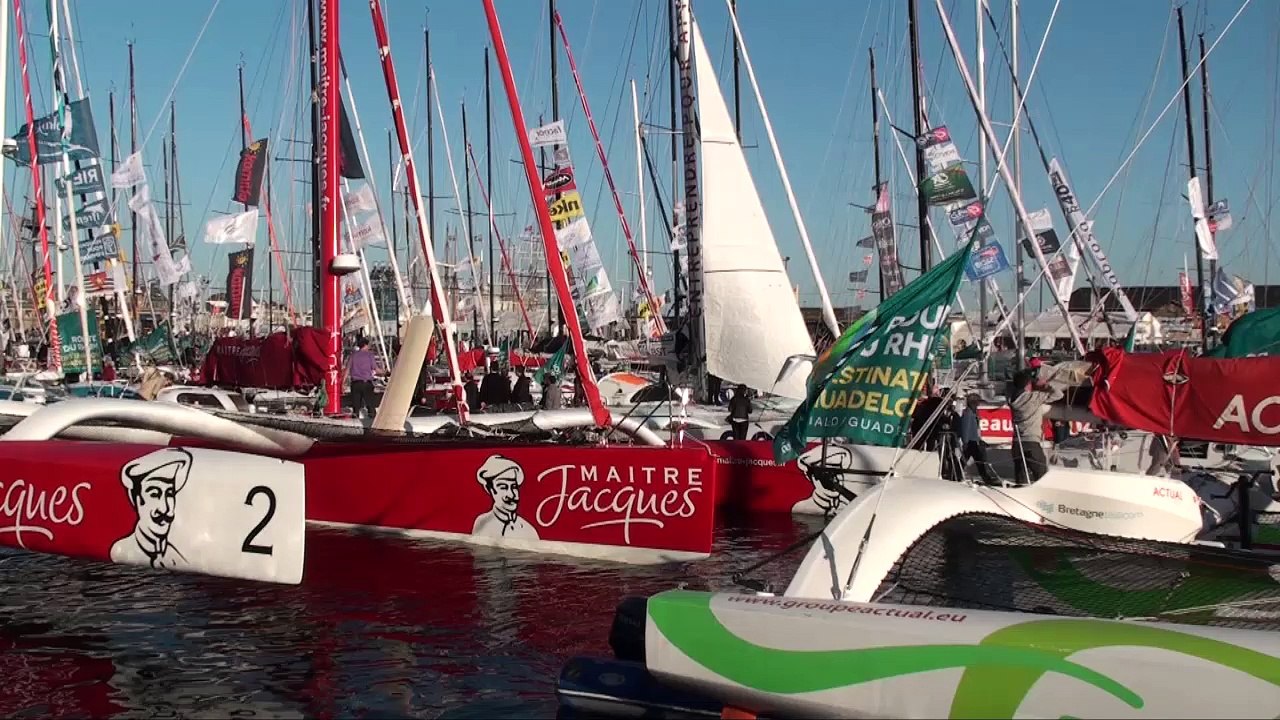 Route du Rhum 2015, balade sur les quais.