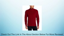 IZOD Men's Long Sleeve 1/4 Zip Solid Shaker Sweater Review