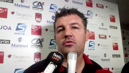 Réaction d'Olivier Azam après LOU - Toulouse