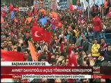 Başbakan Ahmet Davutoğlu, Kayseri Raylı Sistem Talas Hattı ve Yeni Hal Kompleksinin Açılış Töreninde Konuştu