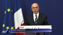 Cazeneuve condamne les violences en marge des manifestations