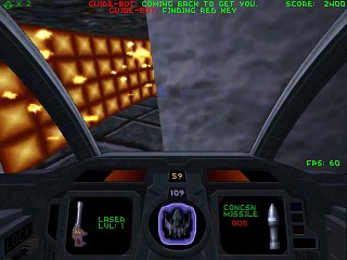 Let's Play Descent 1+ Level 1 - Lunar Outpost