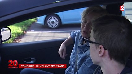 L'âge de la conduite accompagnée passe à 15 ans