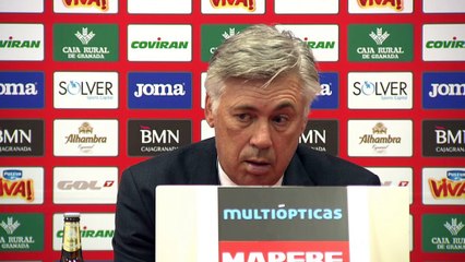 Ancelotti calls on Real to maintain run after going top