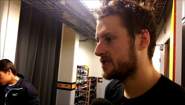 LM - 8ème j. : Rouen - Brest, itw d'après-match Loïc Lampérier