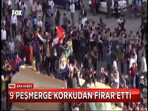 Kobani'ye giden peşmerge yemek beğenmedi 9 tanesi de firar etti