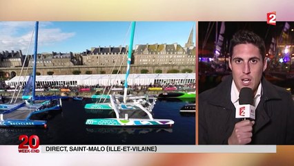 Route du Rhum: beaucoup de pluie et de bateaux prévus au départ