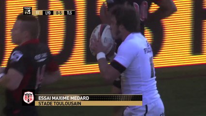 TOP14 - Lyon-Toulouse: 17-41- J10 - Saison 2014/2015