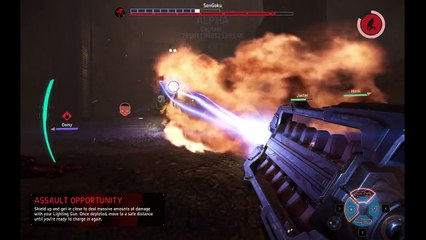 Evolve Big Alpha Online Match Part - Playing As A Hunter