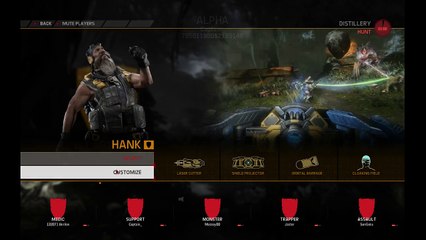 Evolve Big Alpha Online Match Part - Playing As A Hunter