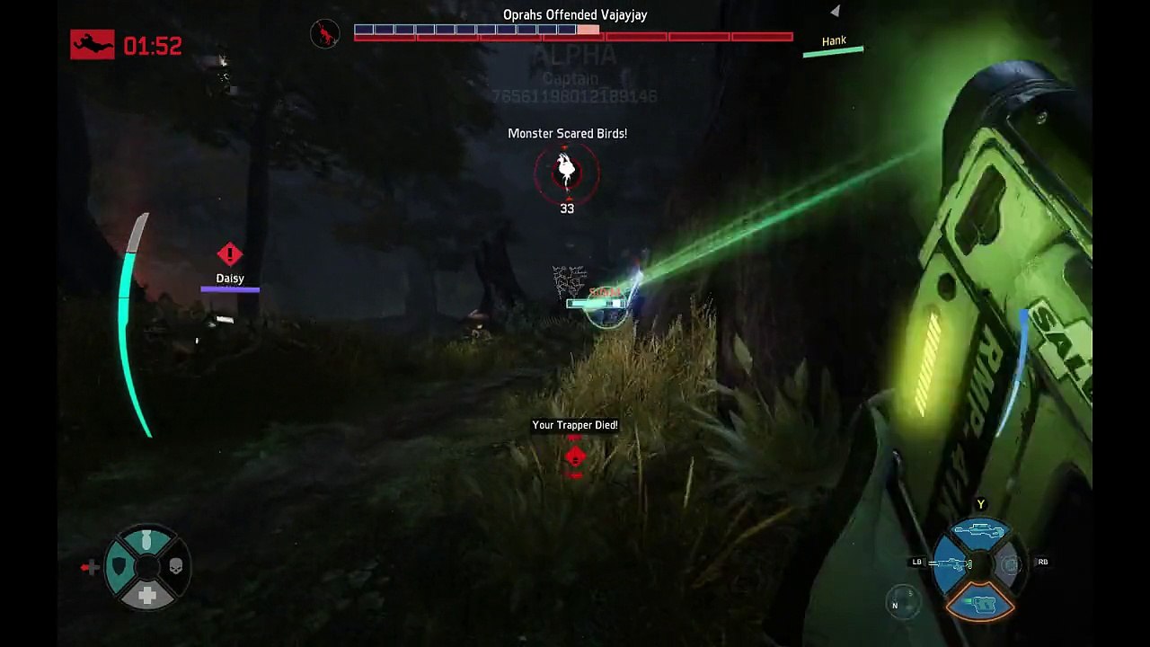 Evolve Big Alpha Online Match Part - Playing As A Hunter