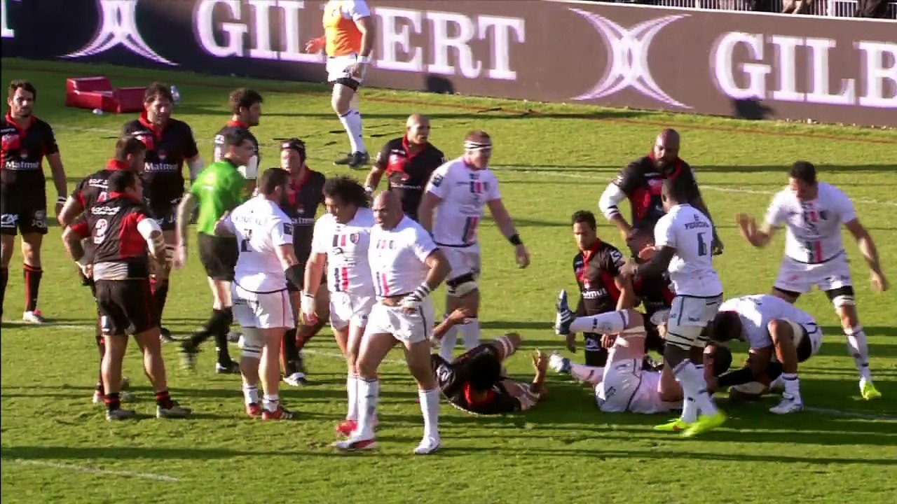 TOP14 - Lyon-Toulouse: Essai Louis Picamoles (TLS) - J10 - Saison 2014/2015