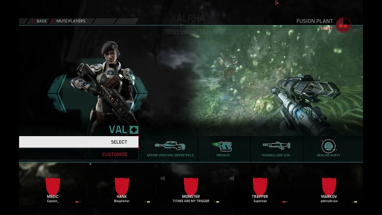 Evolve Big Alpha Online Match Part - Playing As A Hunter