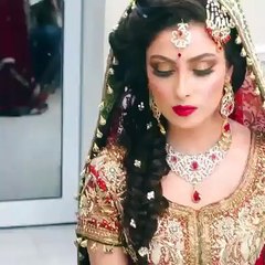Aiza khan getting ready for her baraat clip 1‬