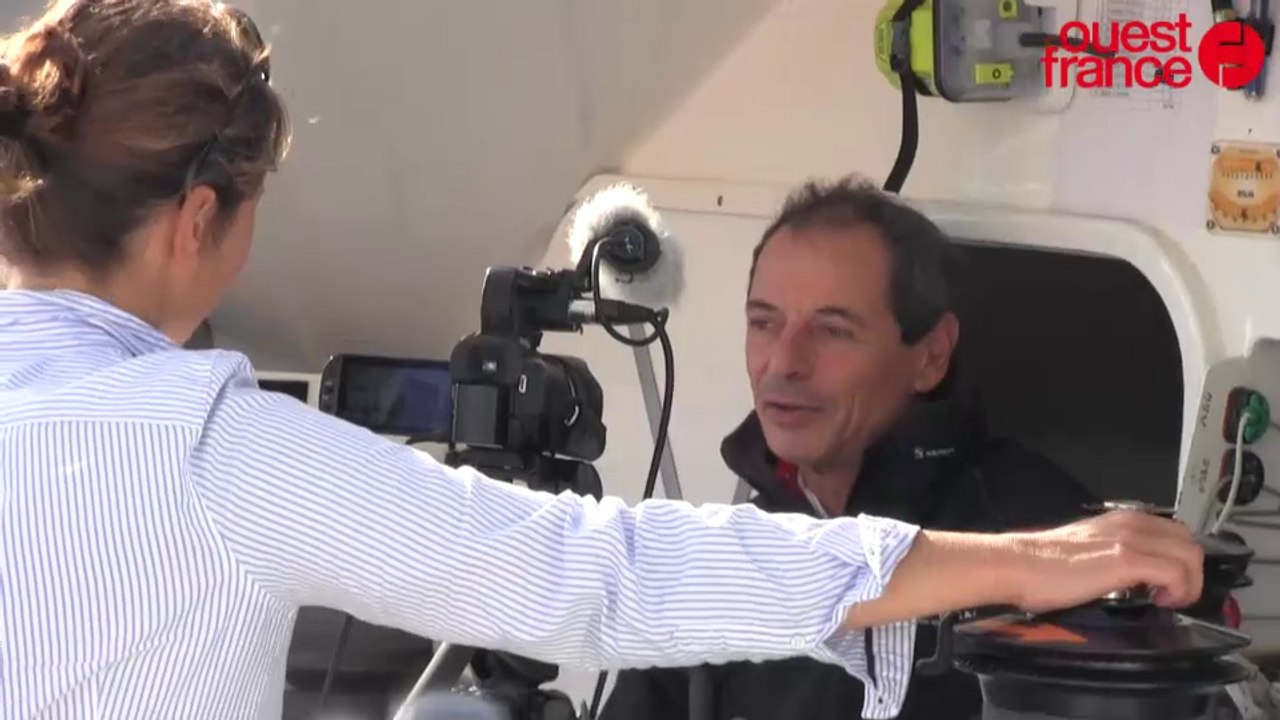 Route du Rhum : le départ décrypté par Marc Guillemot