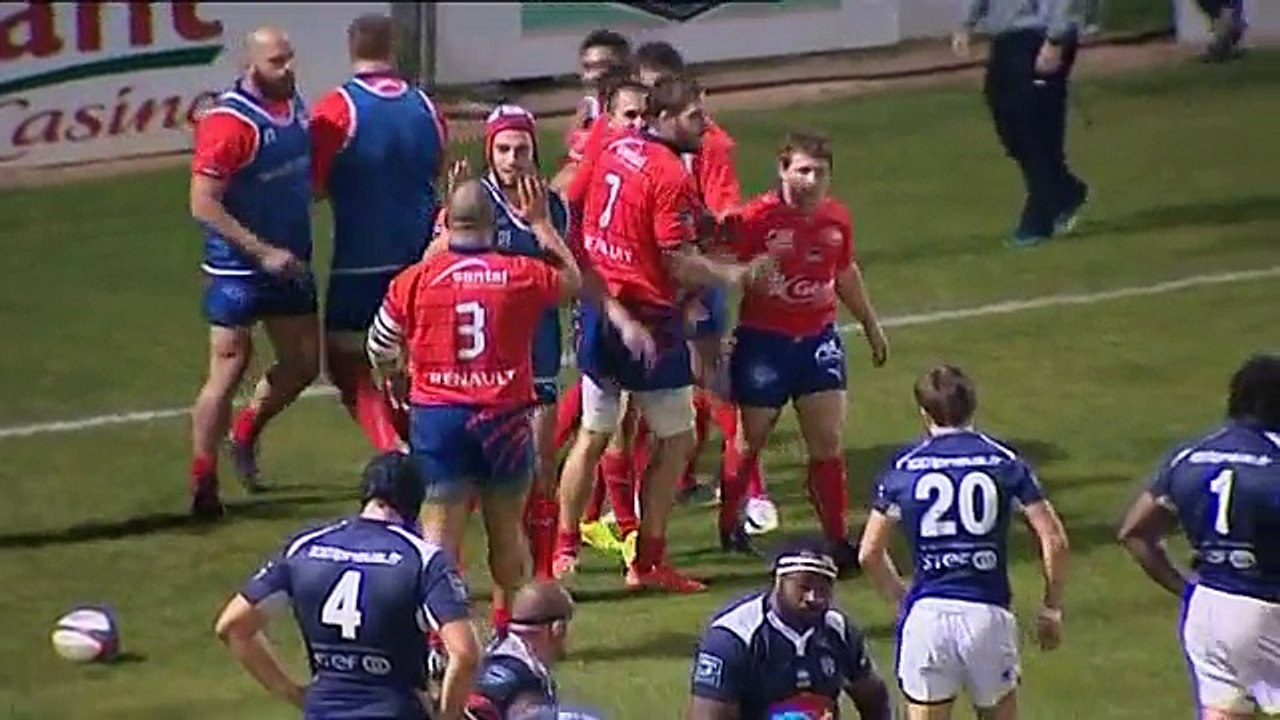 PRO D2 - Aurillac – Agen: 19-12 - J9 – Saison 2014-2015