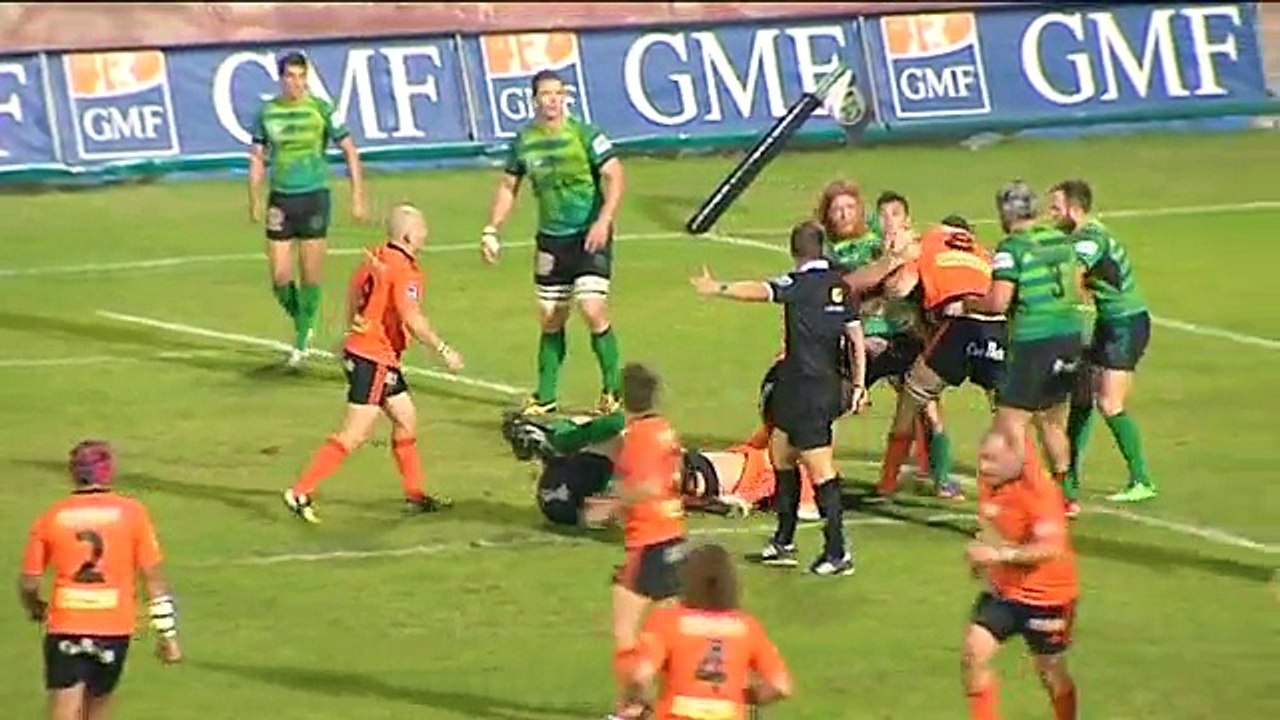 PRO D2 - Montauban - Narbonne: 17-18 - J9 – Saison 2014-2015