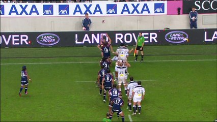 TOP14 - Stade Français-Bordeaux: Essai Pierre Bernard (BOR) - J10 - Saison 2014/2015