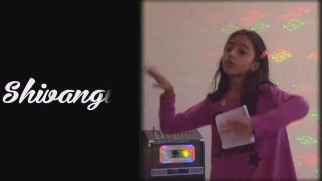 Shivangi - Moxx Music Dancing Auditions - Oct 2014