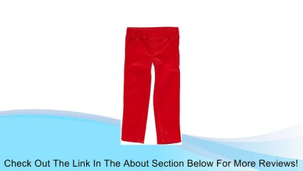 Carter's Little Girls' Stretch Cord Jeggings Review