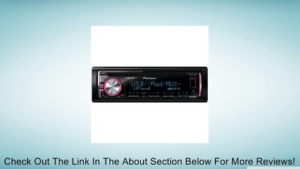 Pioneer DEH-X3600UI CD RECEIVER WITH MIXTRAX(TM) Review