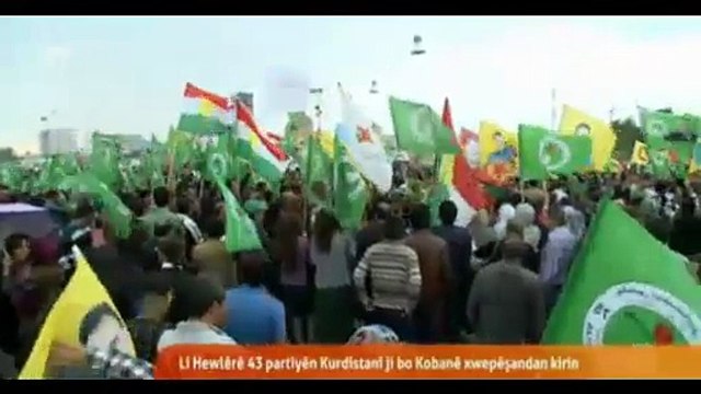 apoyî û ynkeyî dîsa provokasyonê kirine, li Hewlêrê Ala rengîn hilnedane. 1ê 11a 2014an.