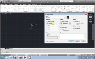 AutoCAD 2012 Urdu Tutorial Pt 11 - Creating Blocks